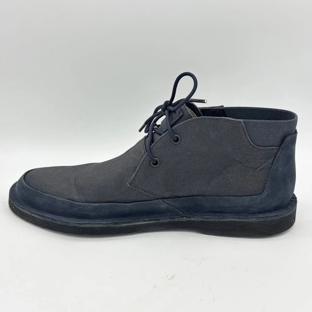 Camper Morrys Mens Navy Blue Textile Leather Chukka Boots EU 43 US 10 Techwear
